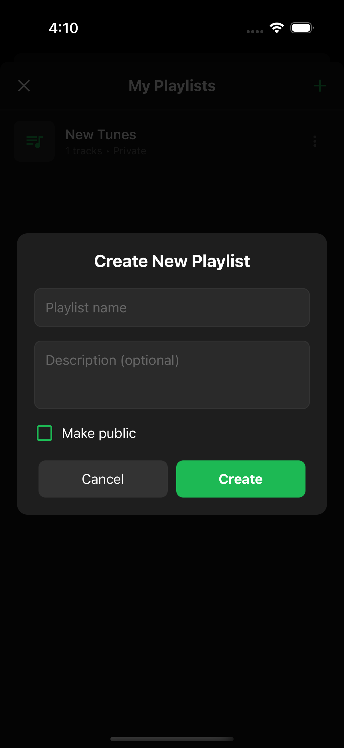 HearMeOut new playlist