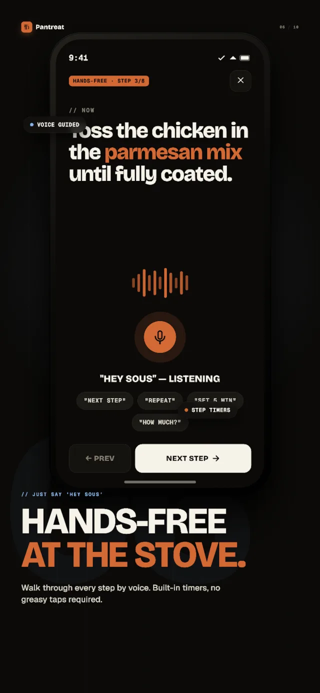 Pantreat App Store screenshot 6