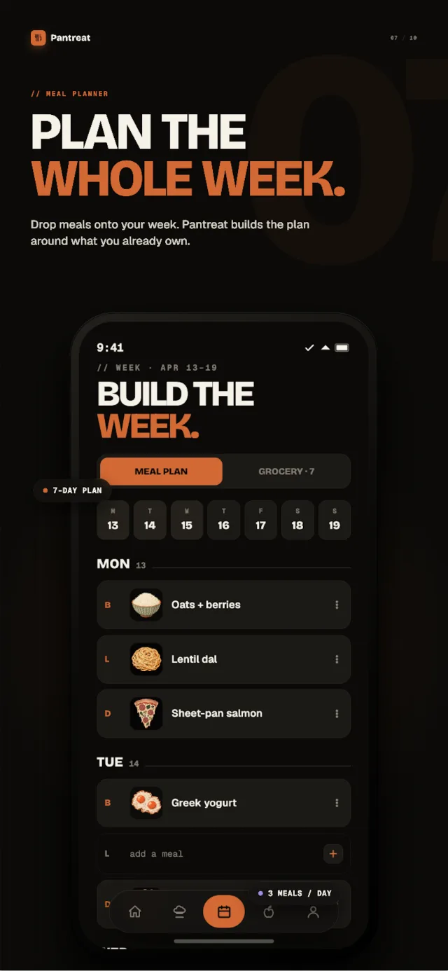 Pantreat App Store screenshot 7