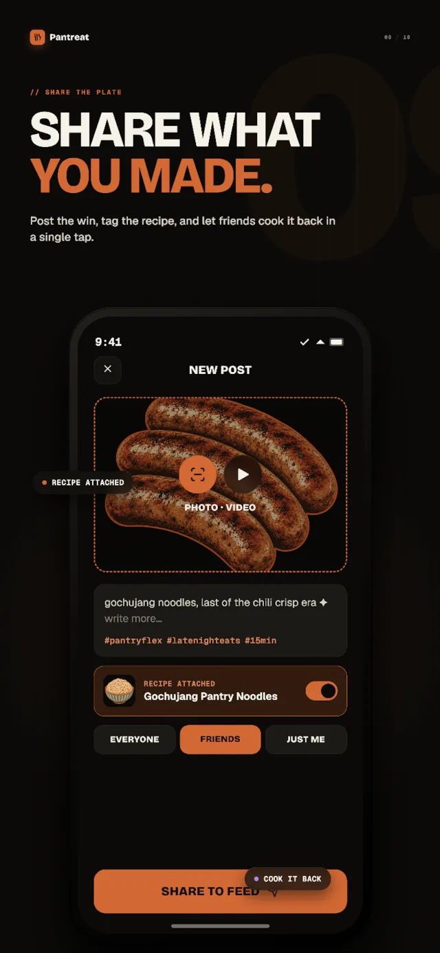 Pantreat App Store screenshot 9